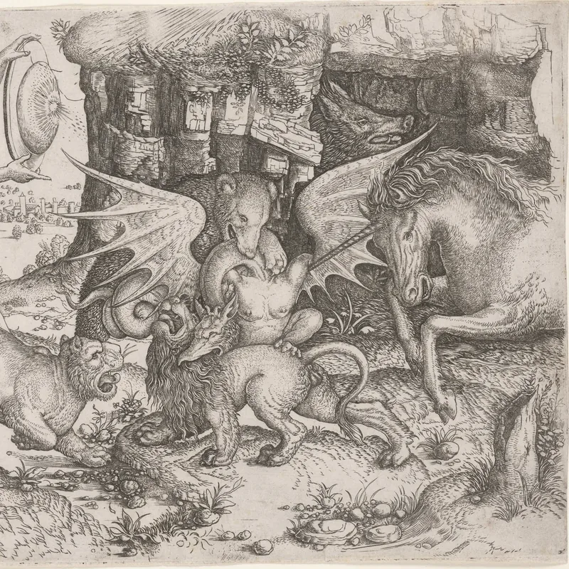 An illustration of birds
